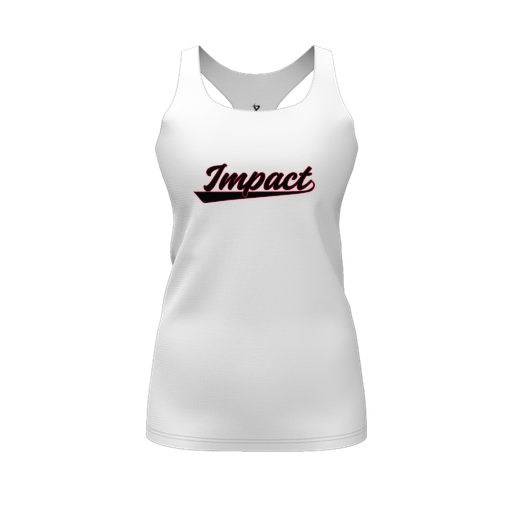 [FT0TRBWH-FYS-LOGO2] Decker Racerback Tank Top (Female Youth S, White, Logo 2)