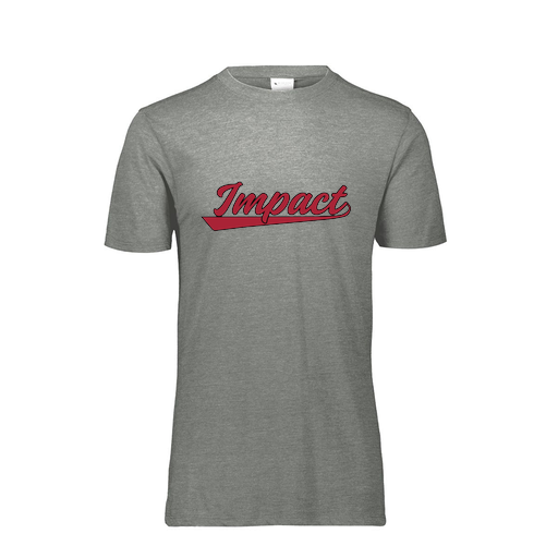 [FTSCUBGY-AS-LOGO1] Decker Men's Tri-Blend T-Shirt - Short Sleeve (Adult S, Gray, Logo 1)