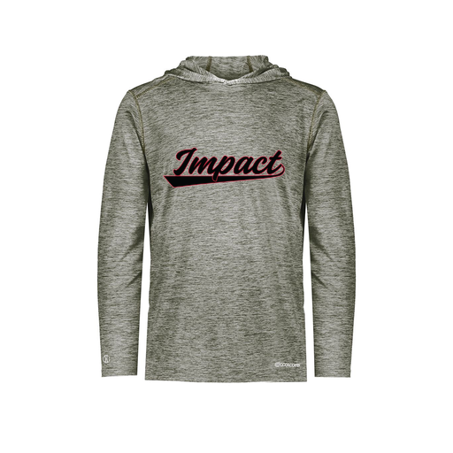 [FOLHCGGY-YS-LOGO2] Decker Youth Charge Hoodie (Youth S, Gray, Logo 2)