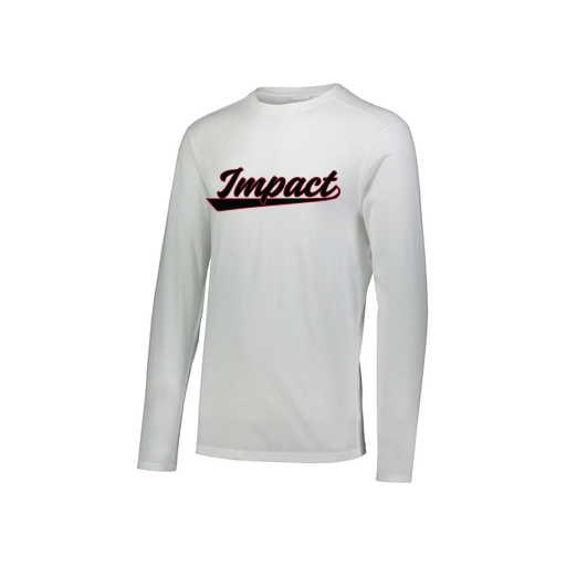 [FTLCUBWH-YS-LOGO2] Decker Youth Tri-Blend T-Shirt - Long Sleeve (Youth S, White, Logo 2)